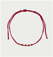 Halskette Rue des Mille in Stoff CB-LGR TS4 C10